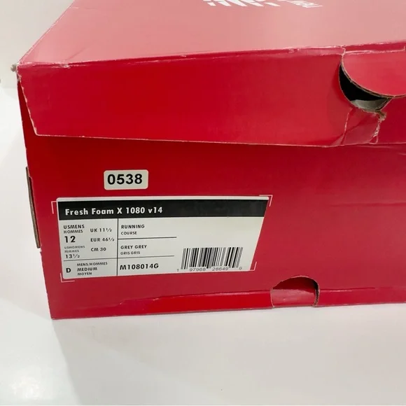 New Balance Men's Fresh Foam X 1080 v14 Running Shoes - Picture 13 of 14